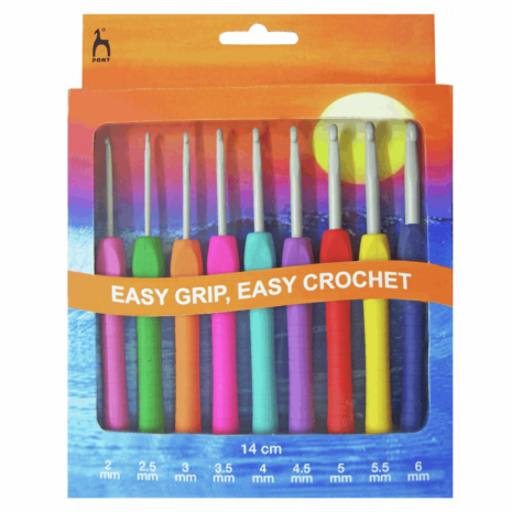 Pony Easy Grip Crochet Hook Set £16.99